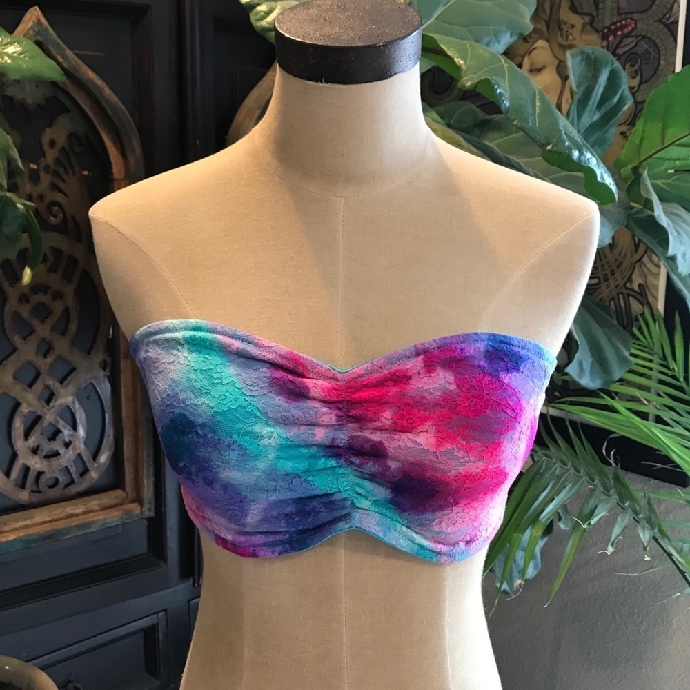 PINK Victoria’s Secret tie dye bandeau
